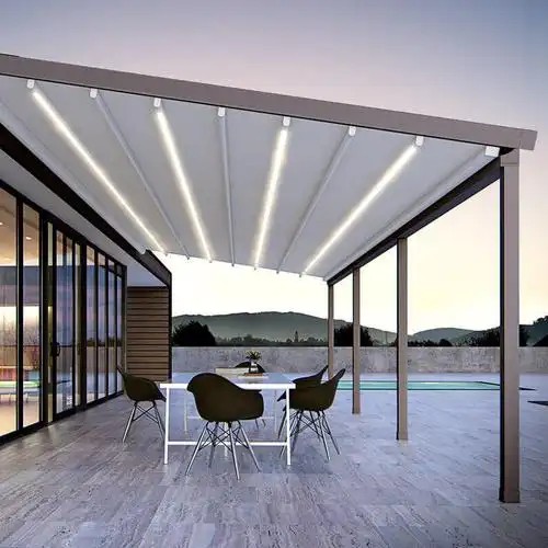 PVC Retractable Roof